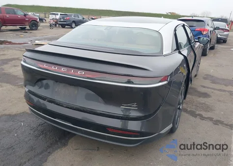 2022 Lucid Air Grand Touring из США, поврежденный, VIN 50EA1GBA4NA004971